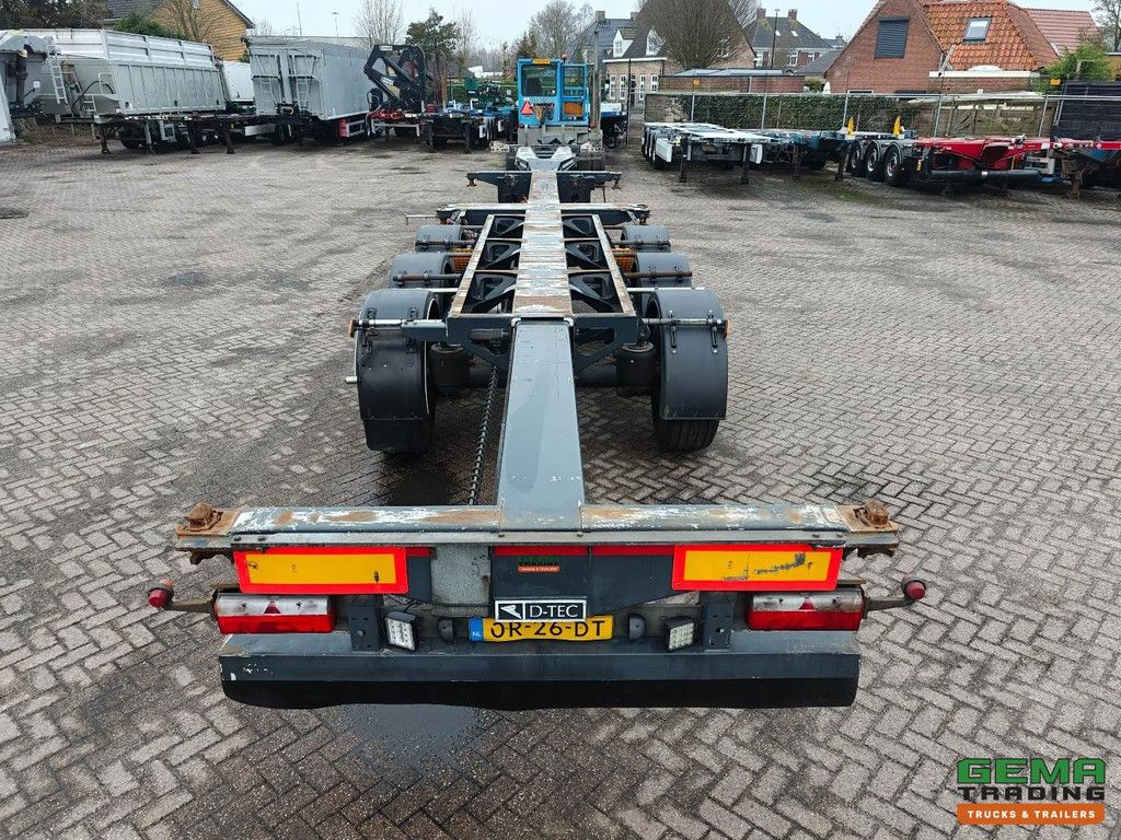 D-Tec FT-LS-S 3-axle SAF - Multi - Disc brakes - Lift axle - 3x extendable - All connections