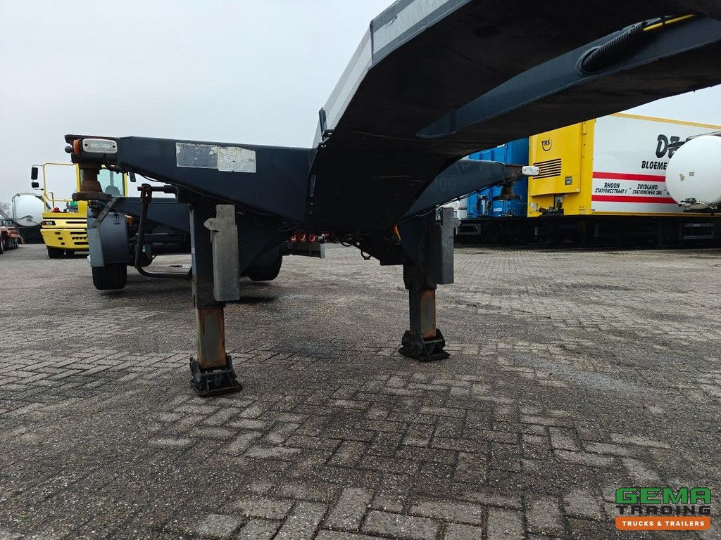 D-Tec FT-LS-S 3-axle SAF - Multi - Disc brakes - Lift axle - 3x extendable - All connections