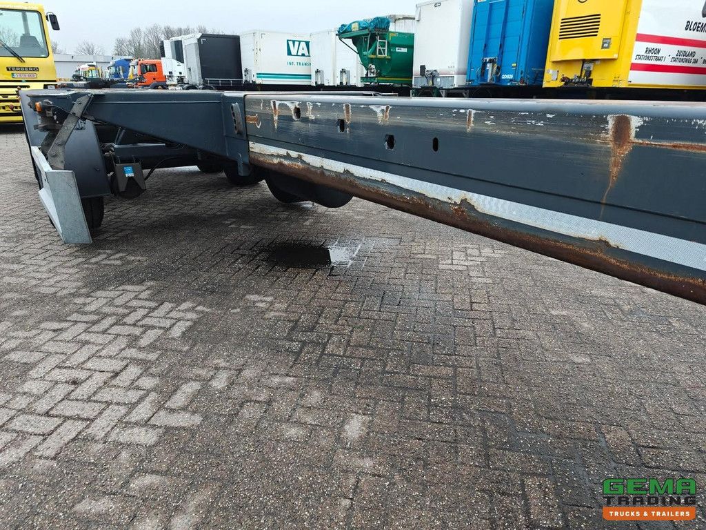 D-Tec FT-LS-S 3-axle SAF - Multi - Disc brakes - Lift axle - 3x extendable - All connections