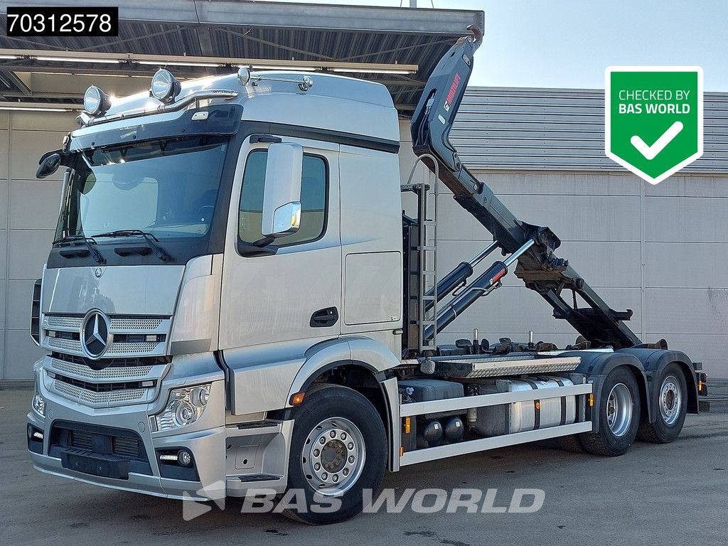 Mercedes Actros Actros 2843 6X2 96.000 Original Kms! Retarder HIAB 20t Hook Euro 6