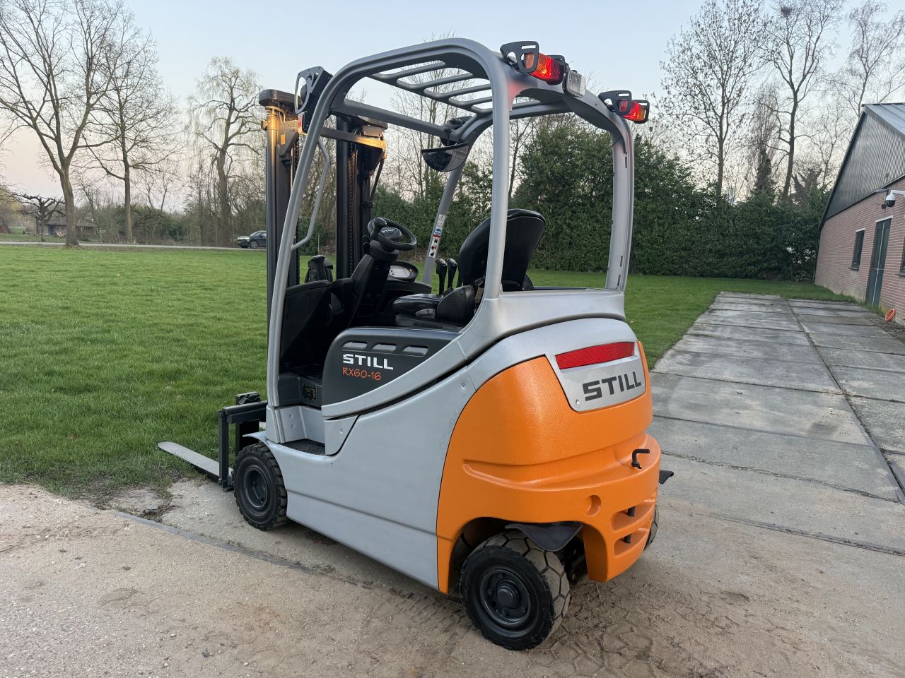 Still 1600KG elektrisch 3-delig Freelift Sideshift 4400 uur