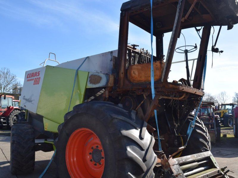 Claas Jaguar 860 Overdrive *Brandschaden*