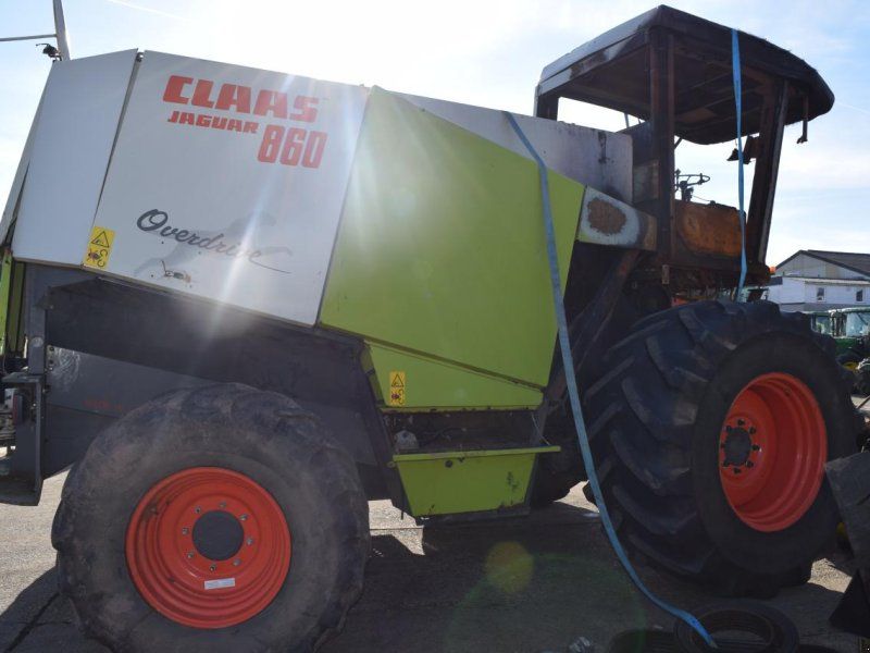 Claas Jaguar 860 Overdrive *Brandschaden*