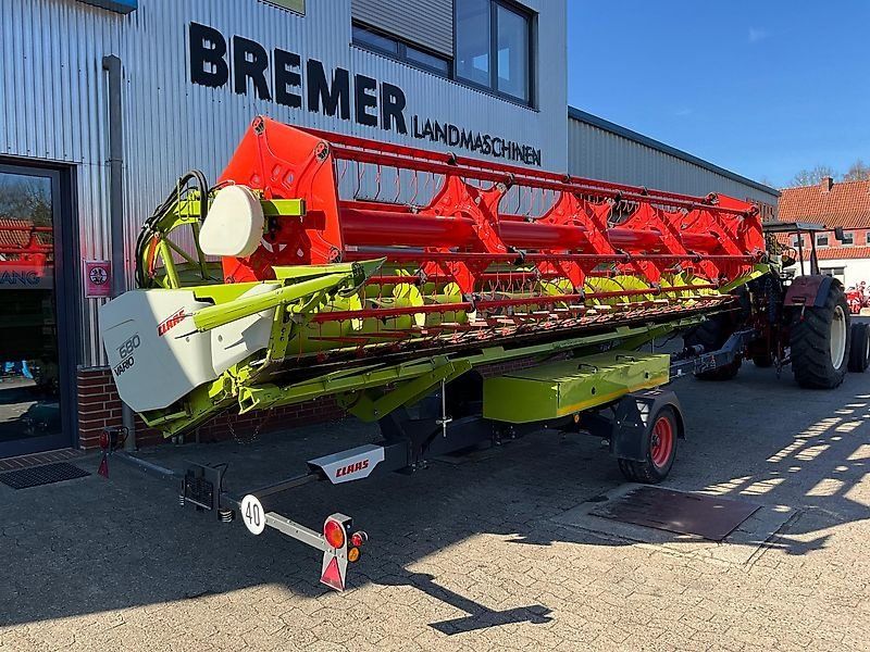 Claas VARIO 680 + Transportwagen 40km/h