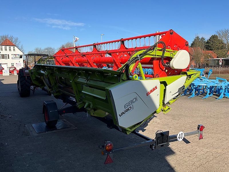 Claas VARIO 680 + Transportwagen 40km/h