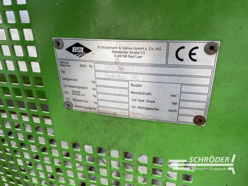 Strautmann HYDROFOX HQ 2200