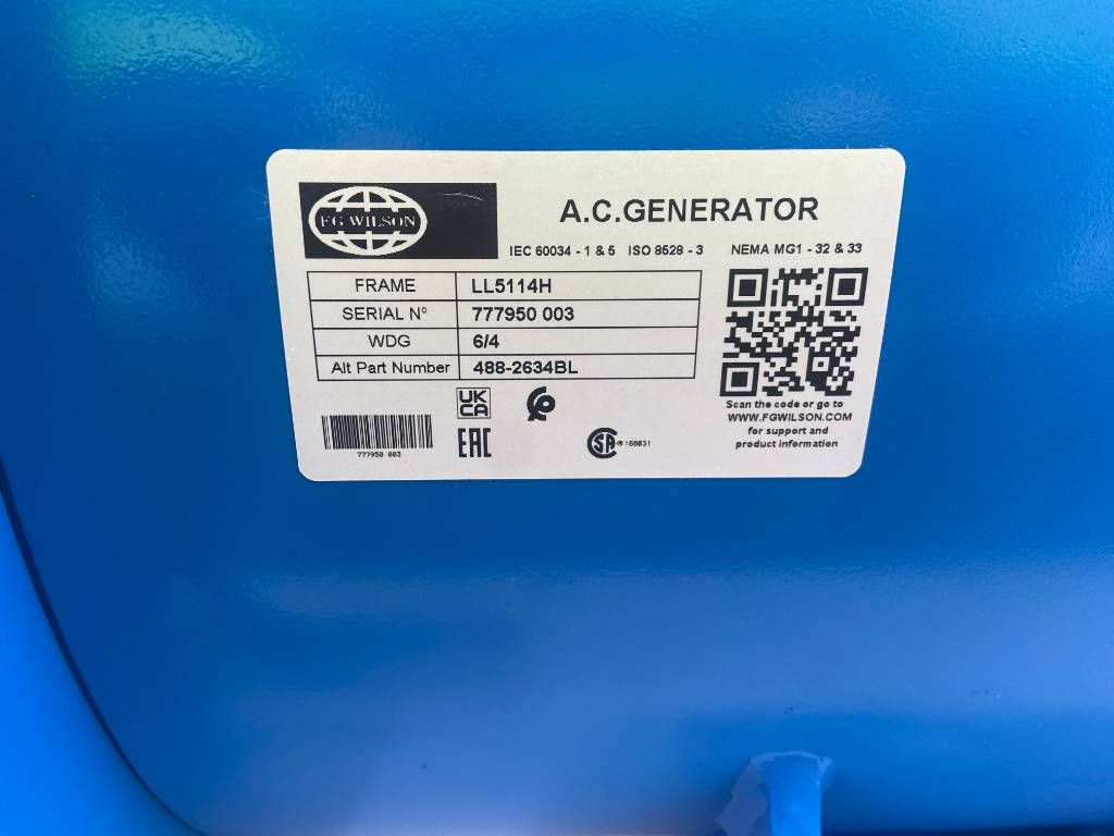 FG Wilson P275-5 - 275 kVA Open Genset - DPX-16014-O