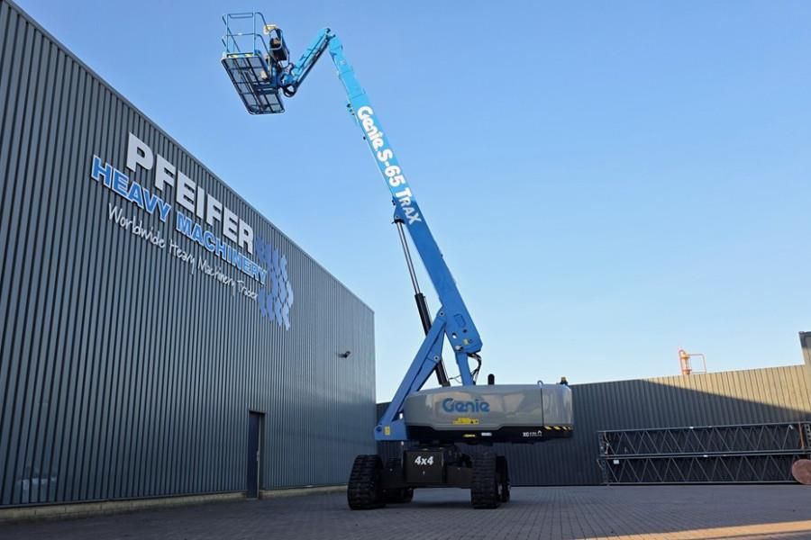 Genie S65XC Trax Diesel, 4x4 Drive Trax, 22m Working Hei