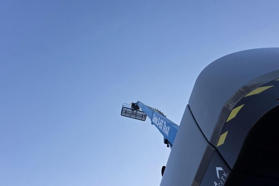 Genie S65XC Trax Diesel, 4x4 Drive Trax, 22m Working Hei