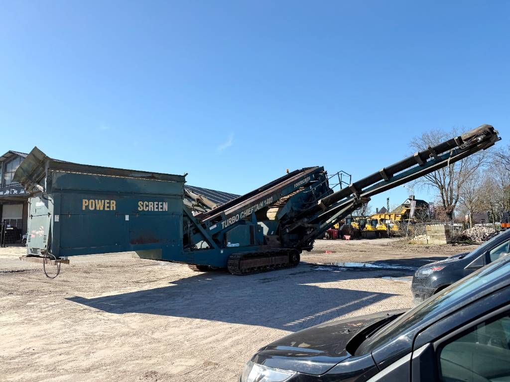 PowerScreen Turbo Chieftain 1400 - 2 Conveyor / CE Certified