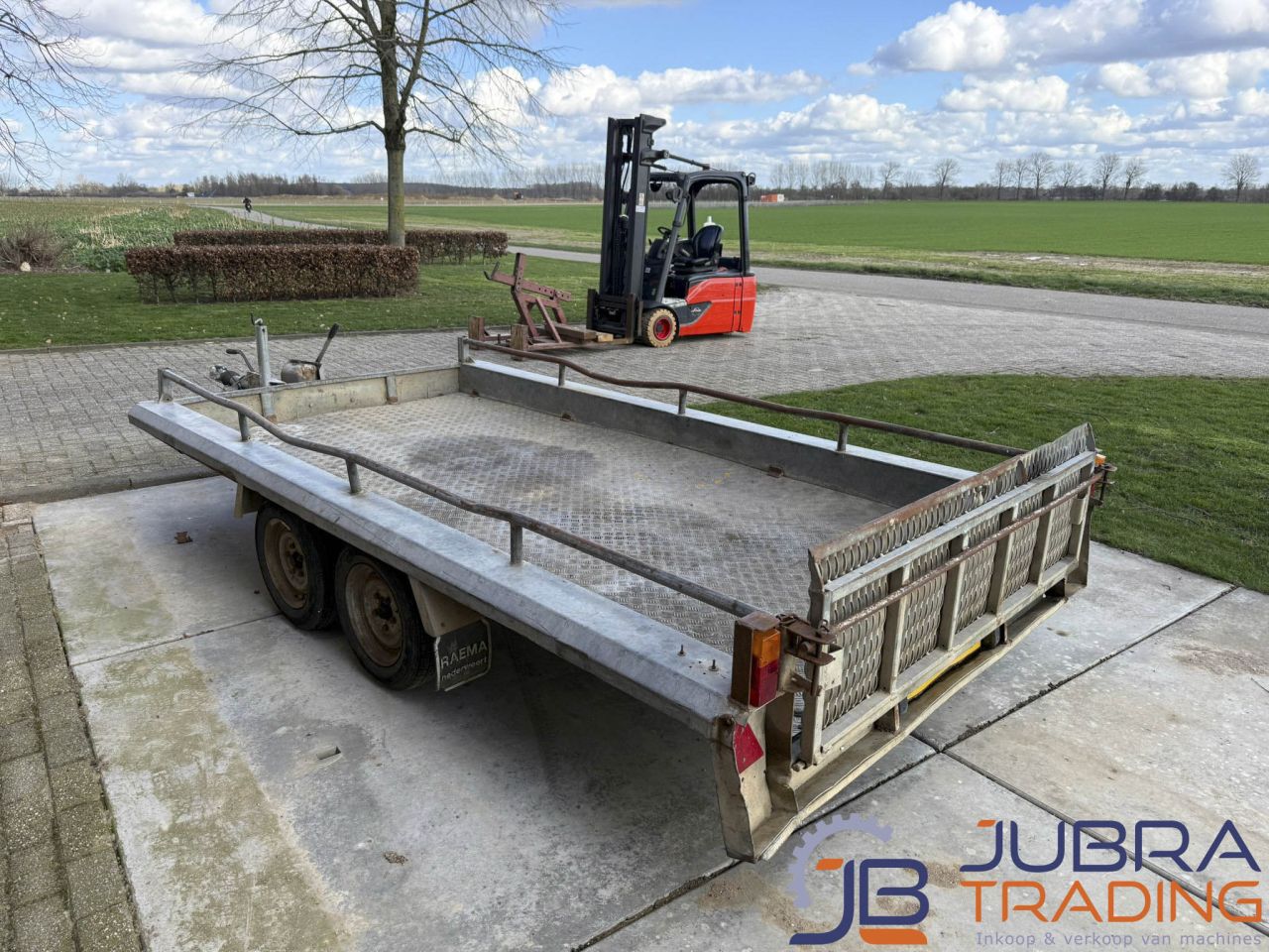 Hapert H2700 Tilting Machine Transporter | 1997 | 2T | 350x160cm