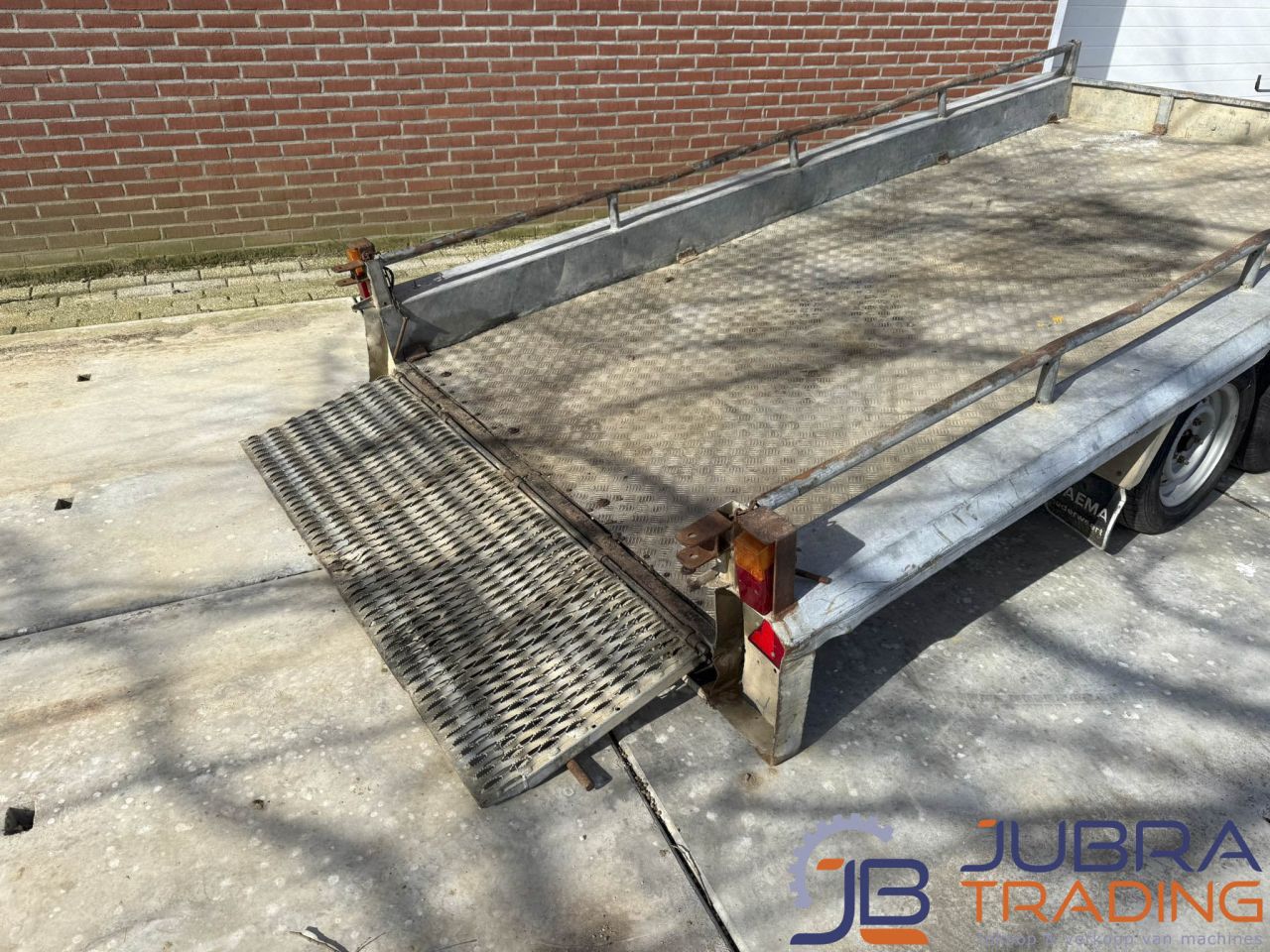 Hapert H2700 Tilting Machine Transporter | 1997 | 2T | 350x160cm