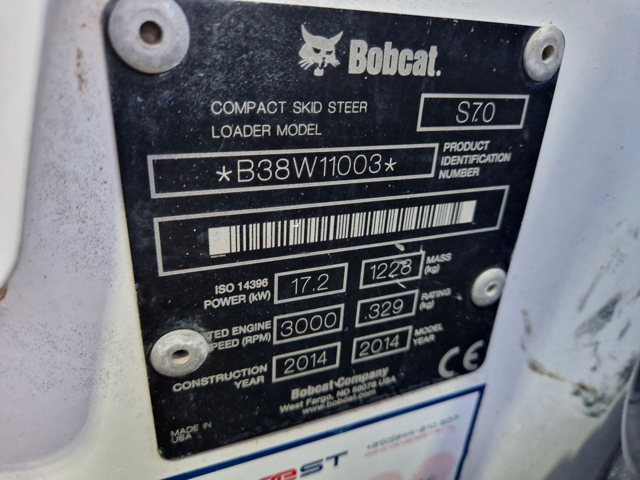 Bobcat S70