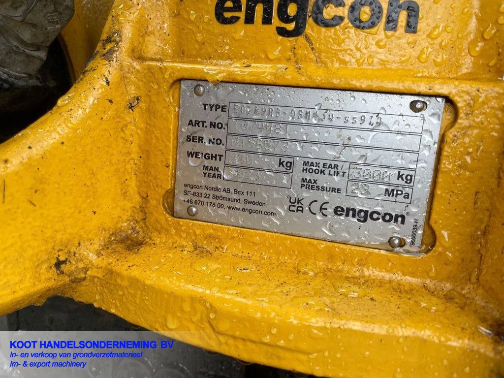 Engcon Ec 209 S45 Aansluiting