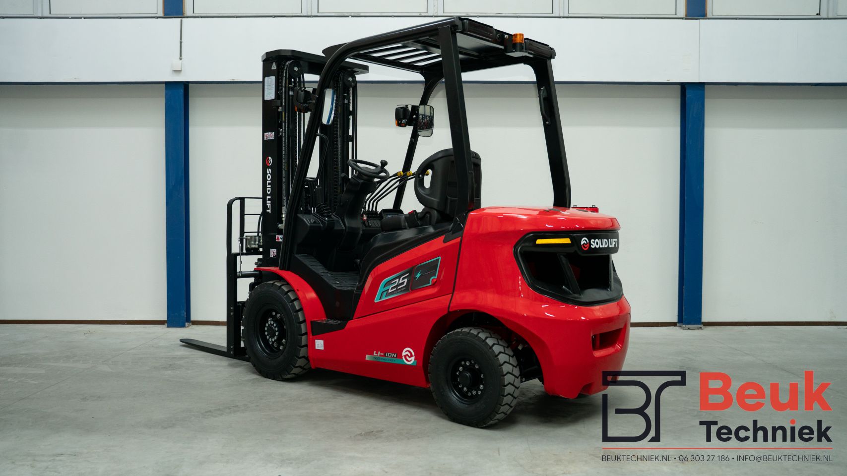 Solid Lift FL-25 elektrische heftruck 2.500 kg (2.5 ton)