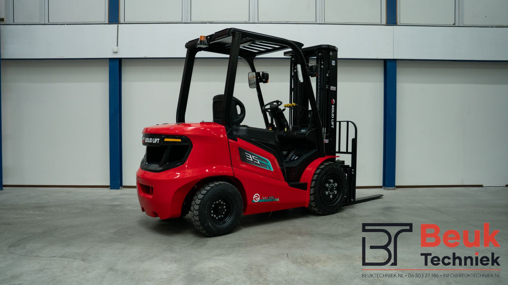 Solid Lift FL-35 elektrische heftruck 3.500 kg (3.5 ton)