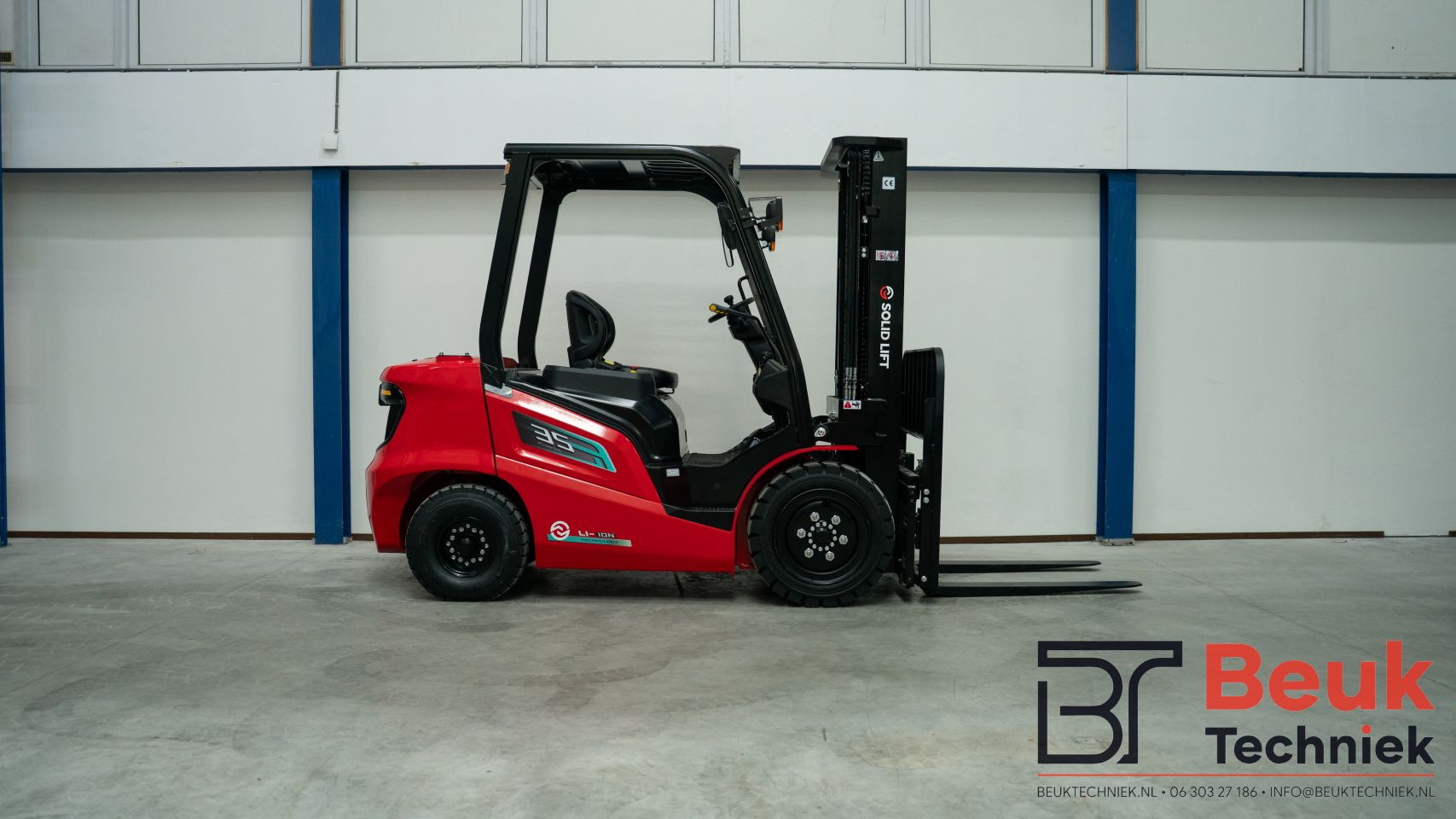 Solid Lift FL-35 elektrische heftruck 3.500 kg (3.5 ton)