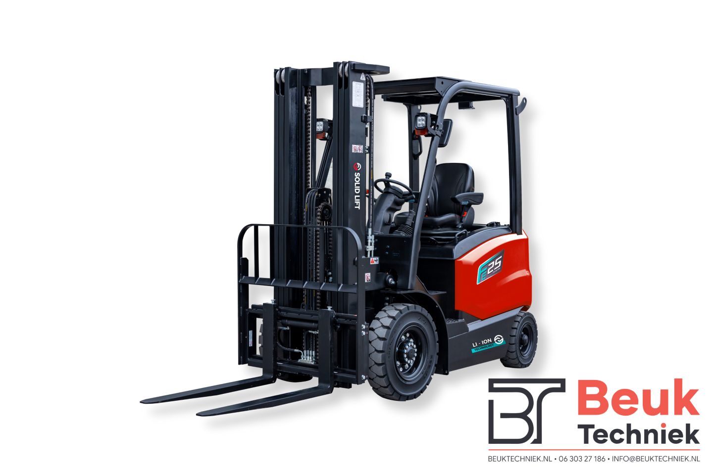 Solid Lift FE-25 elektrische heftruck 2.500 kg (2.5 ton)