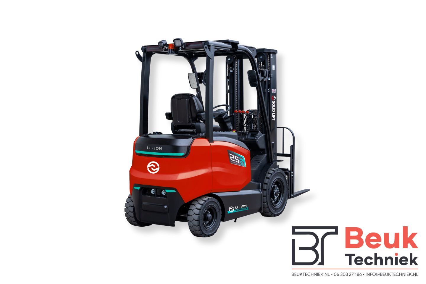 Solid Lift FE-25 elektrische heftruck 2.500 kg (2.5 ton)