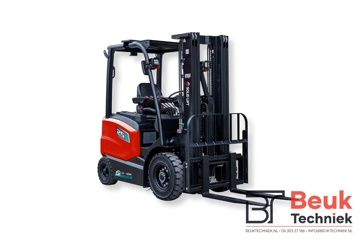 Solid Lift FE-25 elektrische heftruck 2.500 kg (2.5 ton)