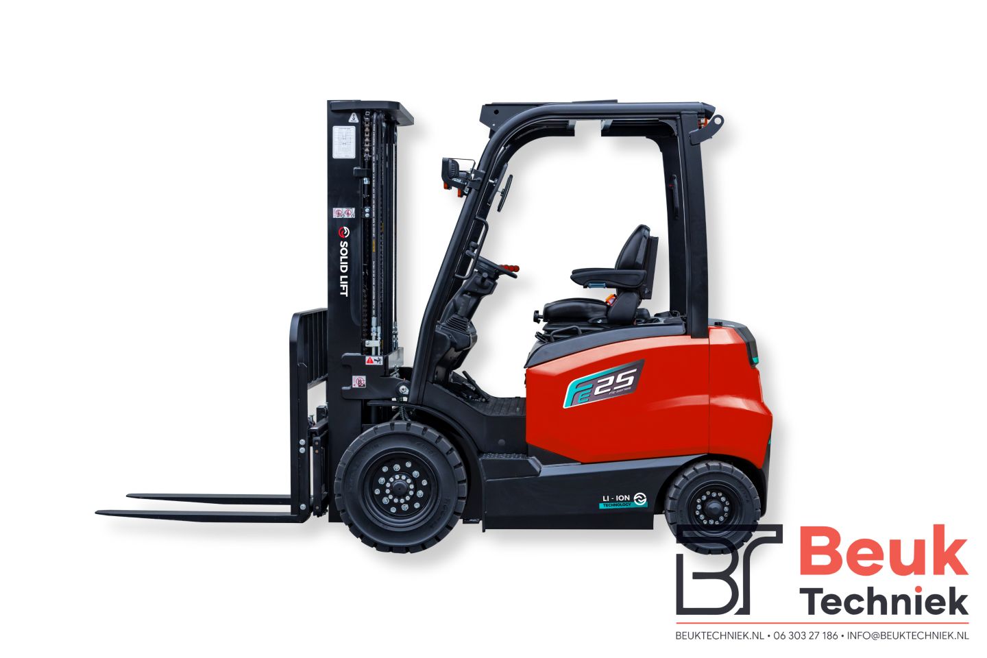 Solid Lift FE-25 elektrische heftruck 2.500 kg (2.5 ton)