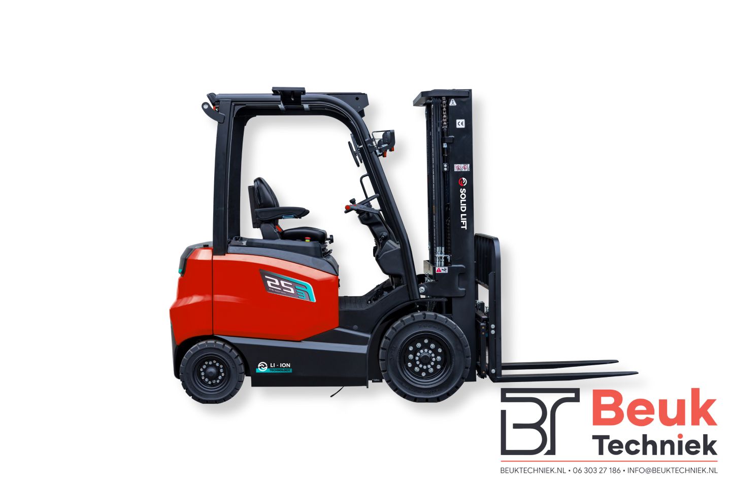 Solid Lift FE-25 elektrische heftruck 2.500 kg (2.5 ton)