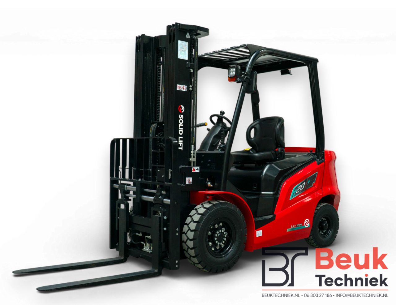 Solid Lift FL-20 elektrische heftruck 2.000 kg (2.0 ton)