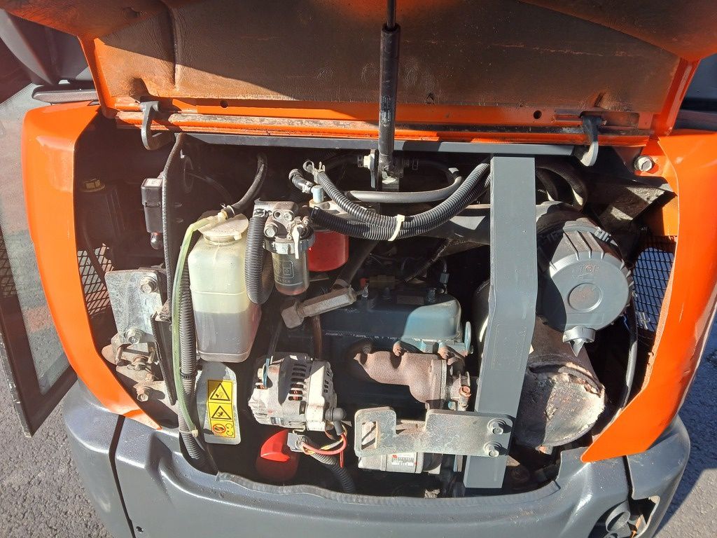 Kubota minigraver met hydro snelwissel