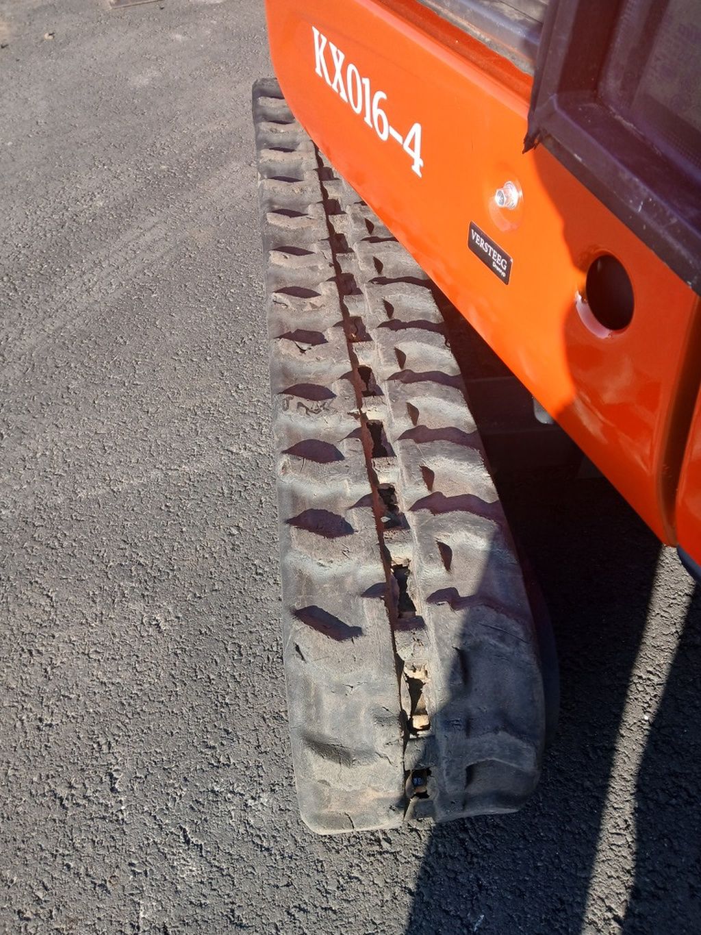 Kubota minigraver met hydro snelwissel