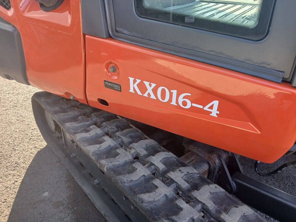 Kubota minigraver met hydro snelwissel