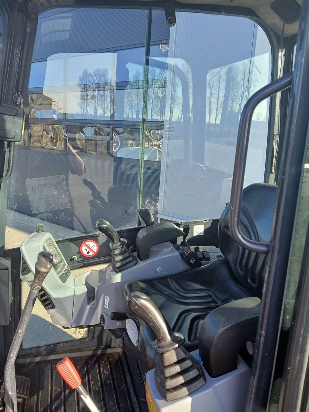 Kubota minigraver met hydro snelwissel