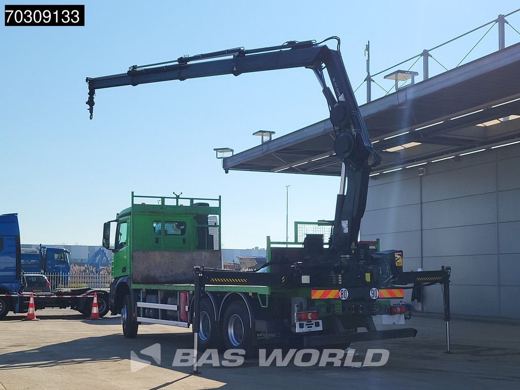 Mercedes Arocs 2636 6X4 HIAB 144 E-3 HIPRO Remote Full Steel Euro 6
