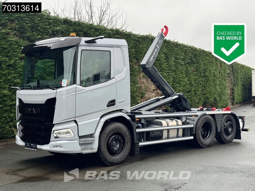DAF XD 450 6X2 NEW! 22 tons ANG containersystem Lift+steering axle LED Euro 6