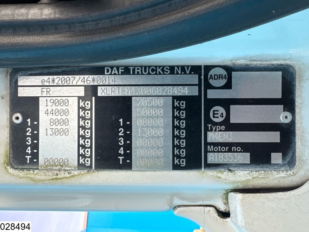 DAF CF 460 EURO 6, Retarder