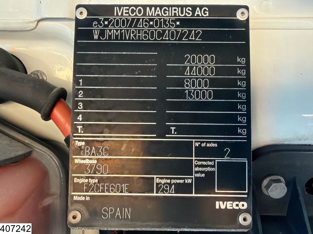 Iveco Stralis CNG, Retarder