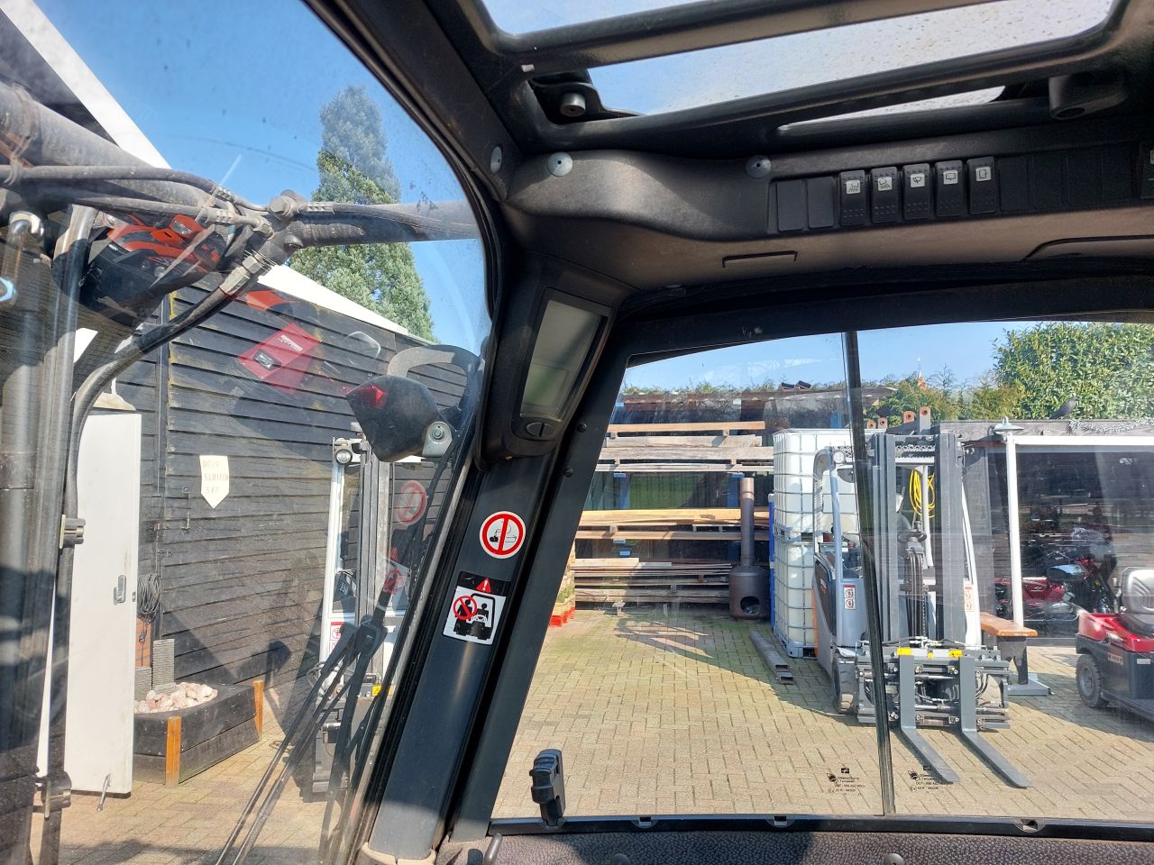 Linde H16 triplex sideshift lpg 2012