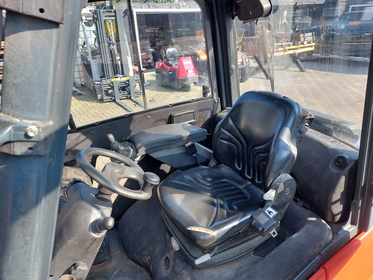 Linde H16 triplex sideshift lpg 2012