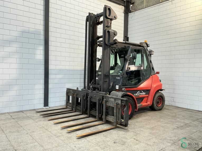 Forklifts Diesel Linde H80D (396_2) 2015