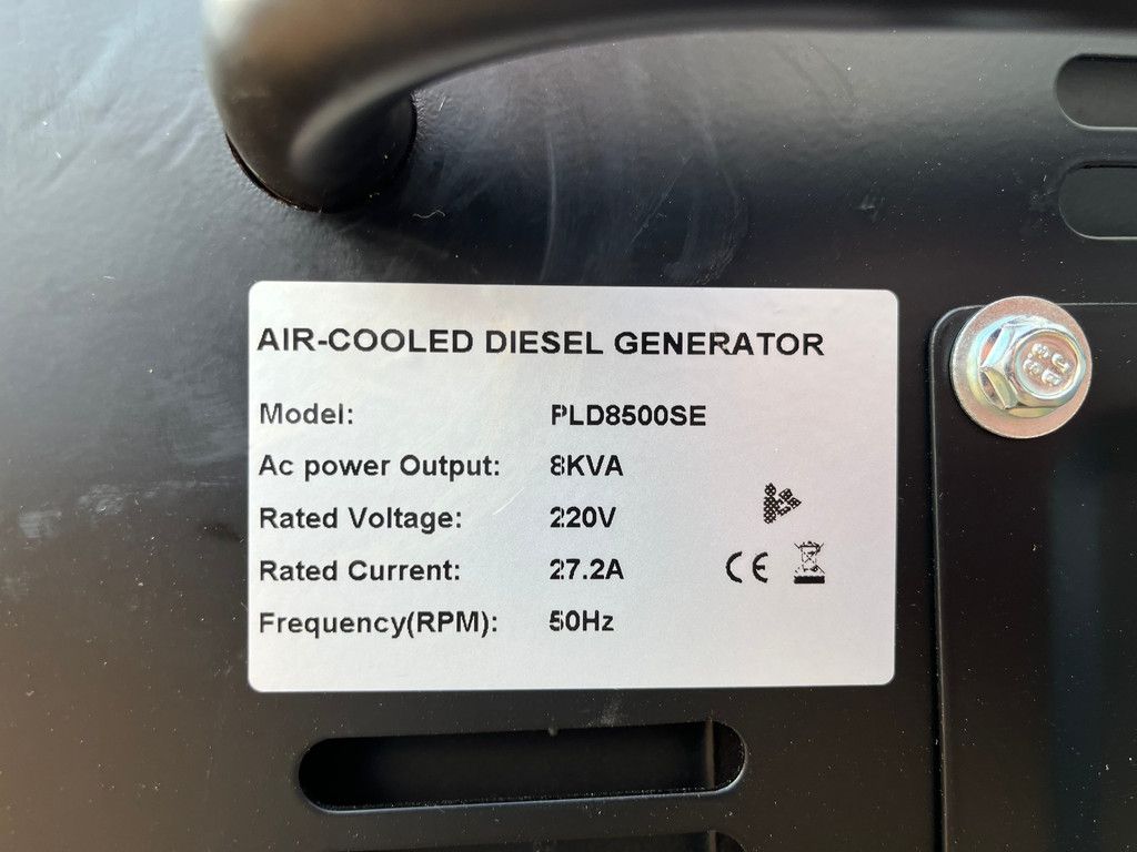 Giga power PLD8500SE 8 kVA silent generator