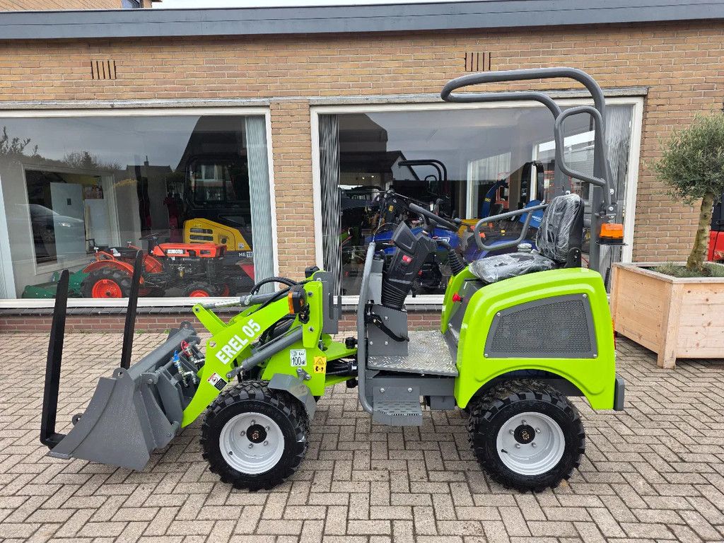 EVERUN Erel 05 elektrische shovel loader bak + lepels