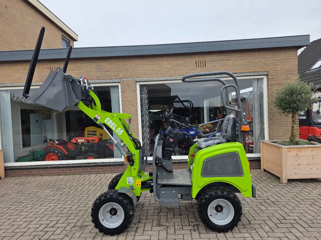 EVERUN Erel 05 elektrische shovel loader bak + lepels