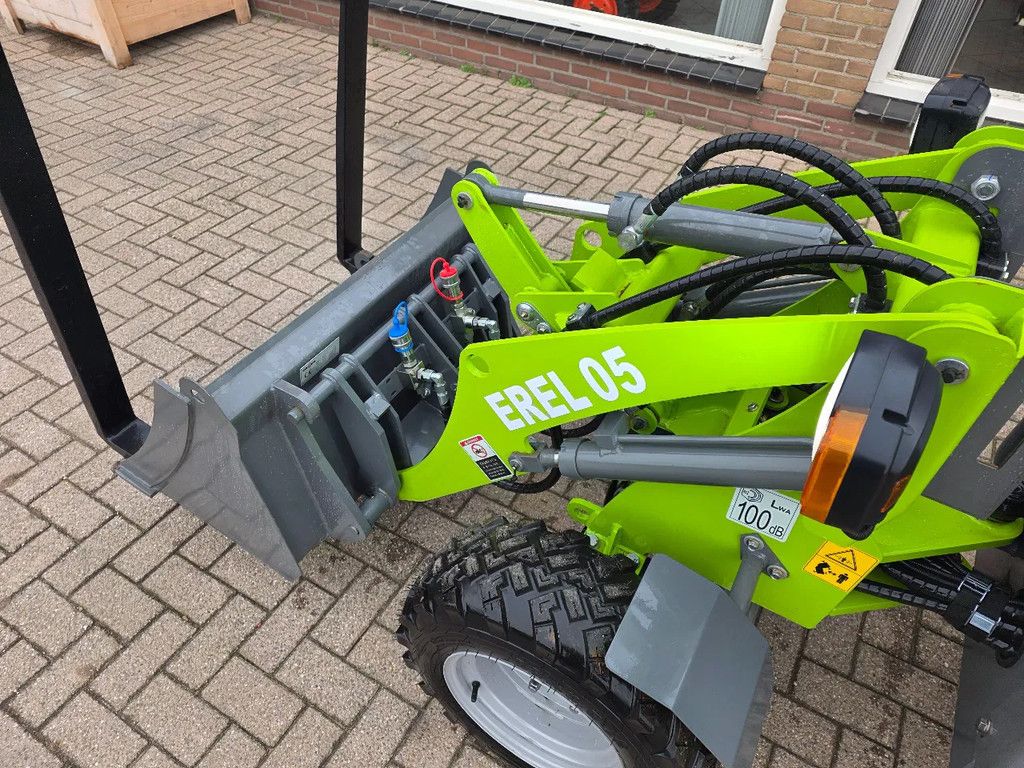EVERUN Erel 05 elektrische shovel loader bak + lepels