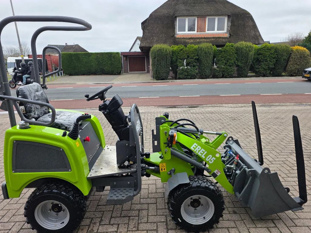 EVERUN Erel 05 elektrische shovel loader bak + lepels