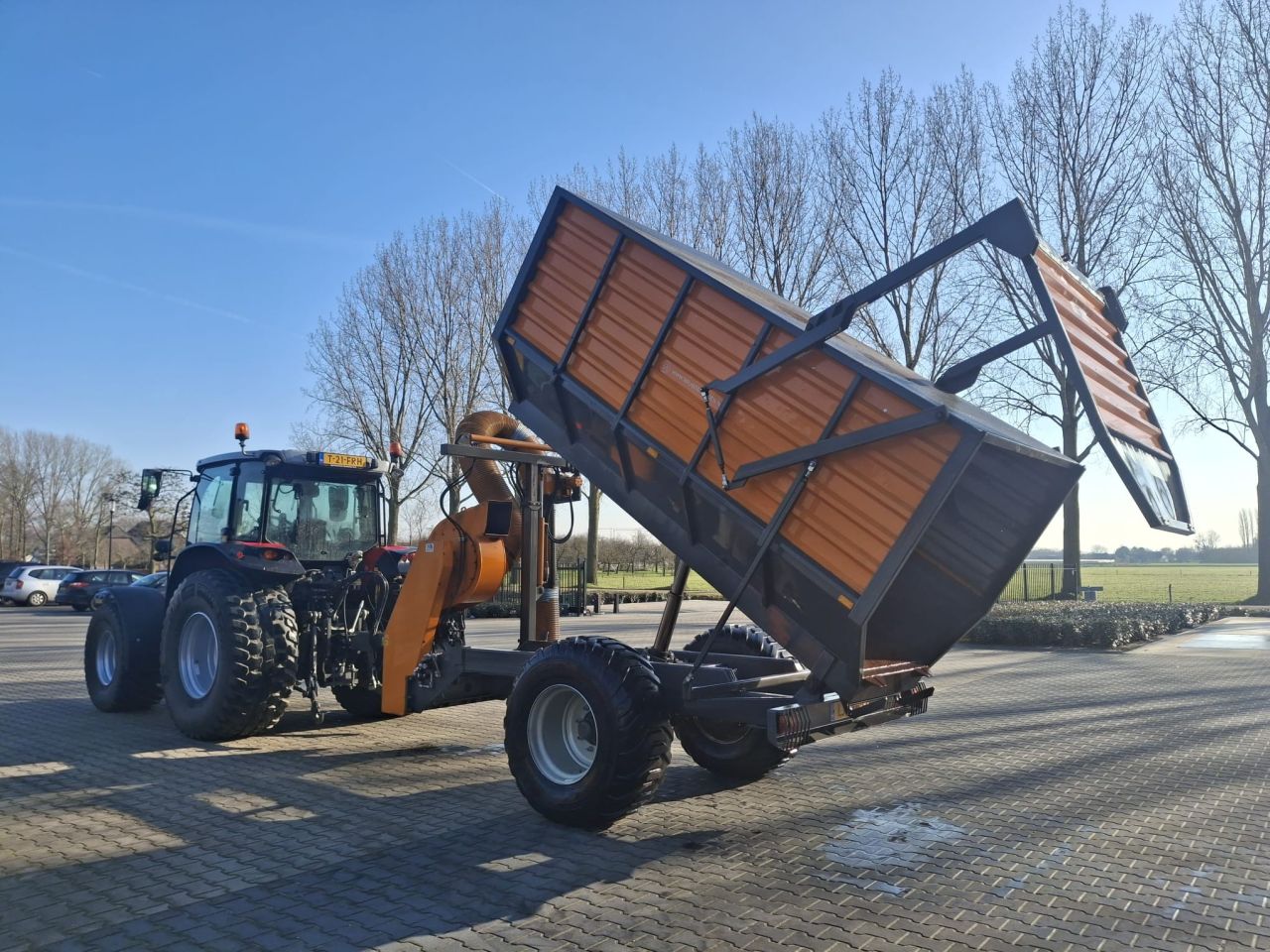 Votex KWH bladzuigwagen