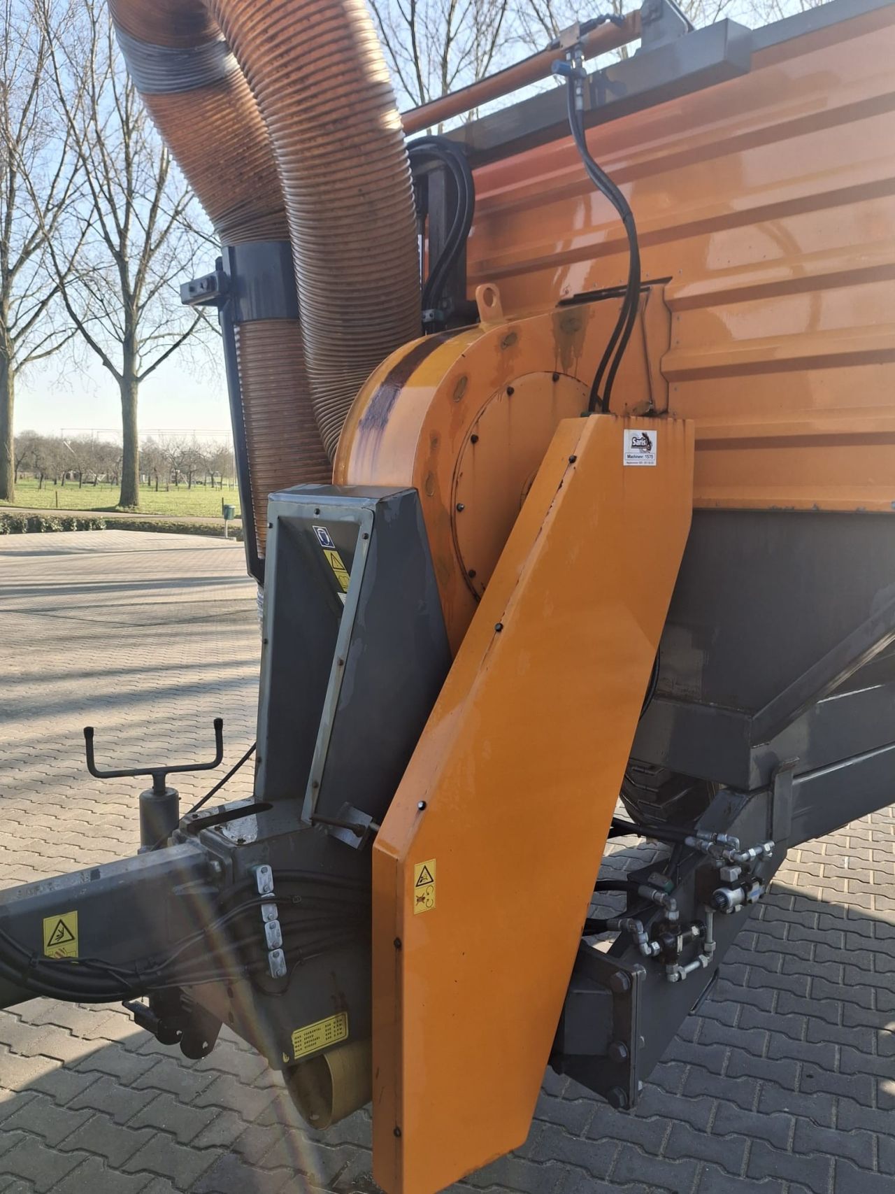 Votex KWH bladzuigwagen