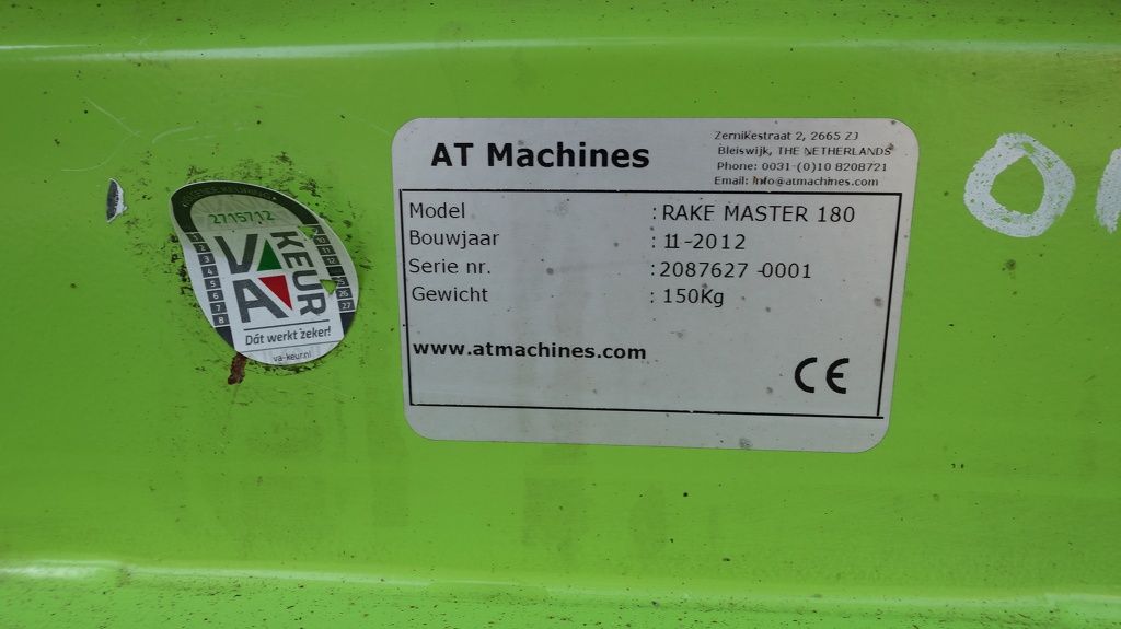AT machines Rake master 180 Kunstgras borstel
