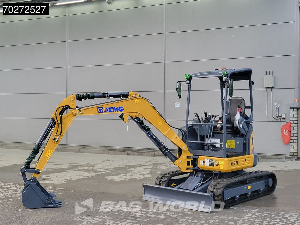 XCMG XE27 E FACTORY WARRANTY - KUBOTA ENGINE - CE CERTIFIED