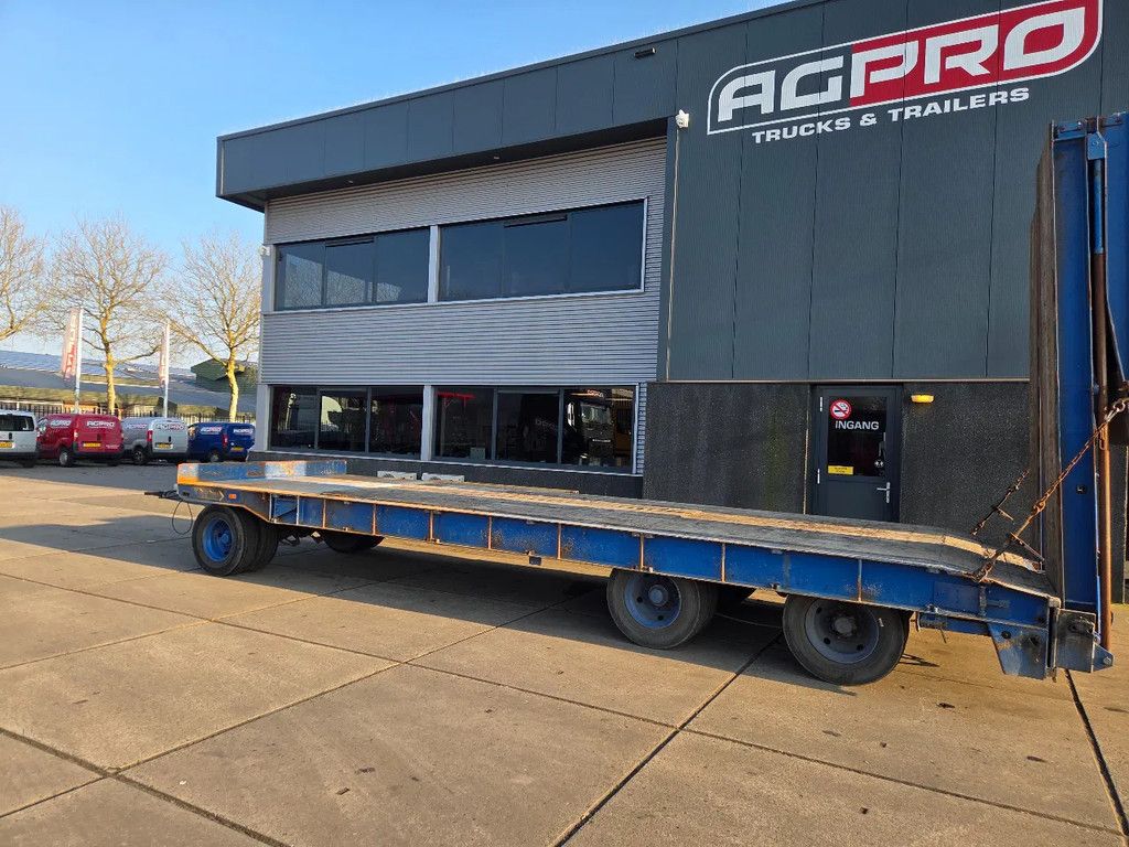 Nooteboom 3 as bladgeveerd, hydr rampen