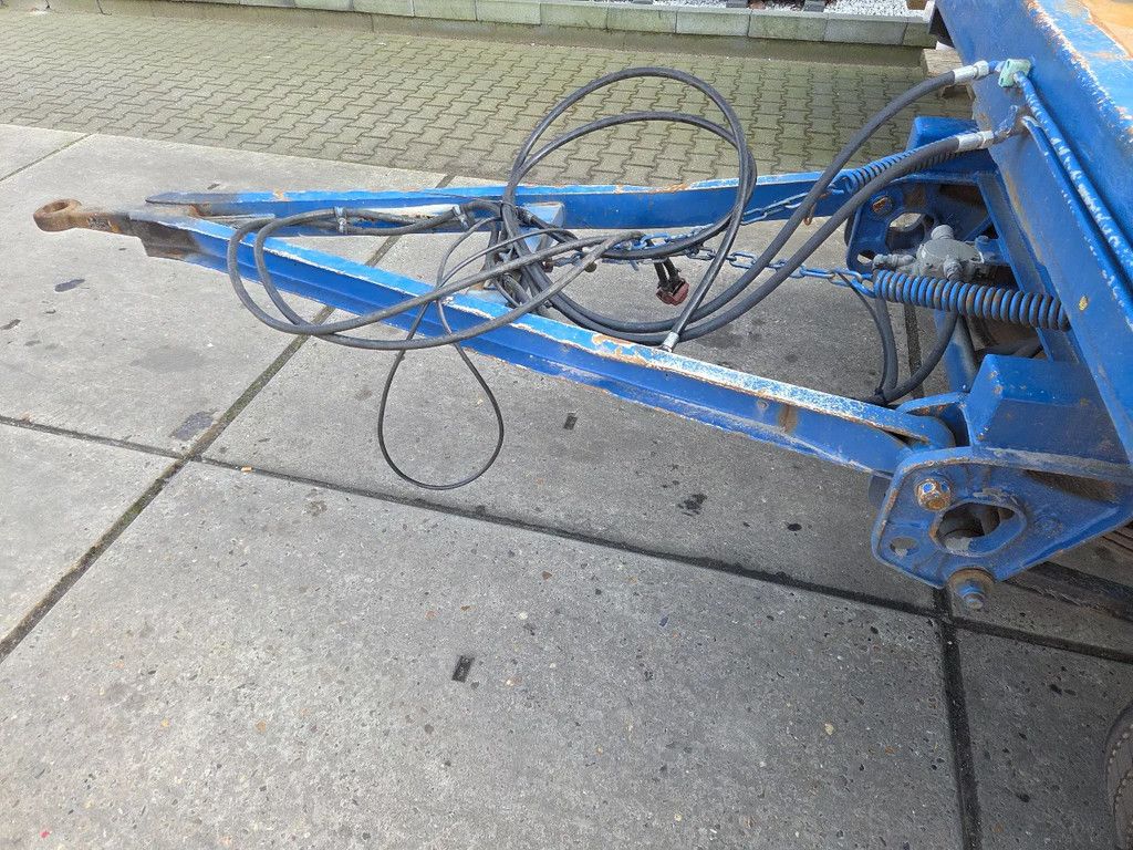 Nooteboom 3 as bladgeveerd, hydr rampen