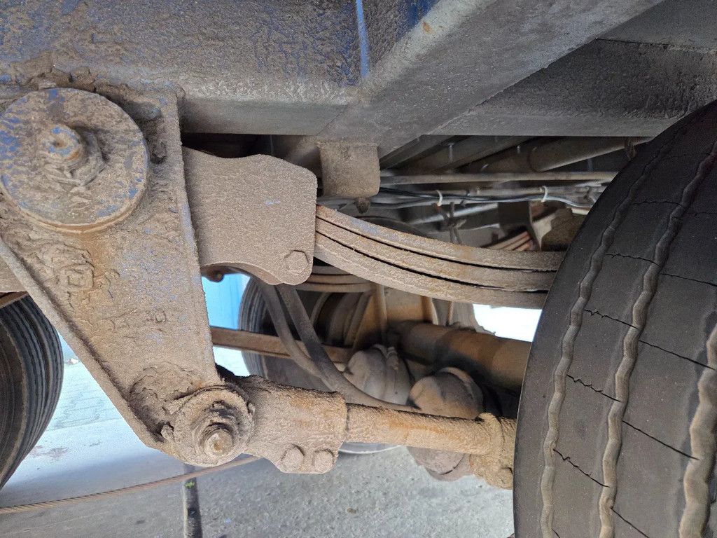 Nooteboom 3 as bladgeveerd, hydr rampen